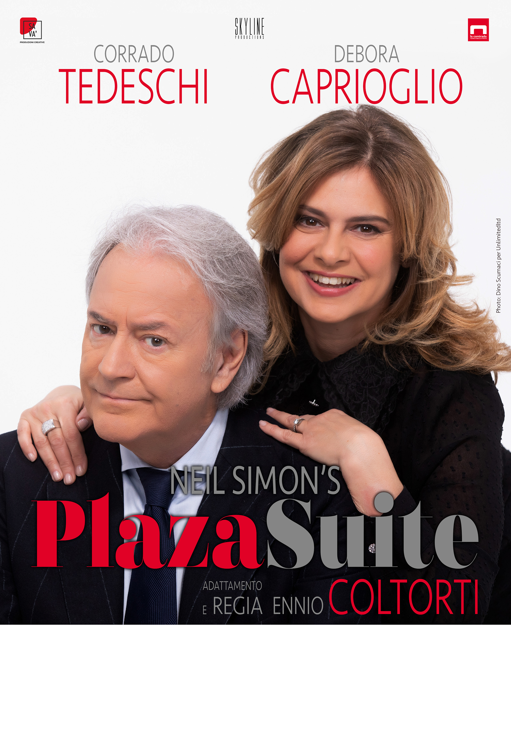 Stagione Teatrale 2024/2025 - PLAZA SUITE con CORRADO TEDESCHI e DEBORA CAPRIOGLIO - 23 Febbraio - Teatro del Popolo