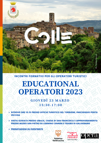 EDUCATIONAL OPERATORI 2023 - 23 MARZO ORE 15.30