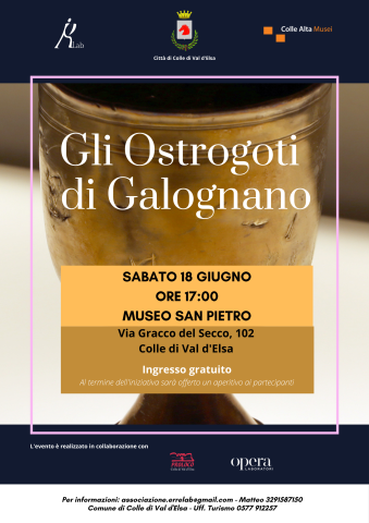 EVENTI AL MUSEO SAN PIETRO - Gli Ostrogoti di Galognano 18 giugno