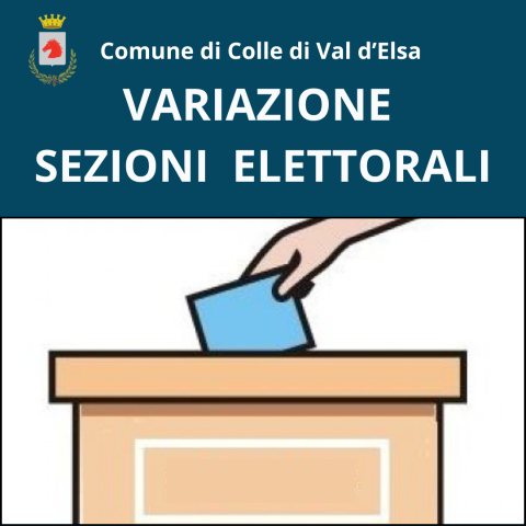 Variazione sezioni elettorali in vista delle prossime elezioni 